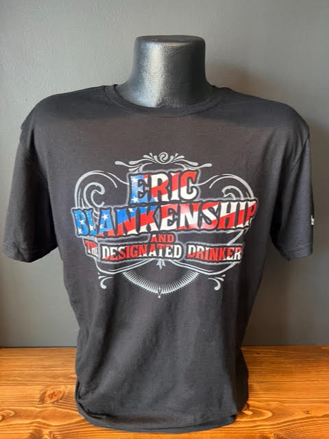 Eric Blankenship and the Designated Drinkers - Black Tee