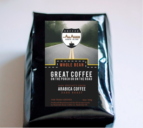 12oz Bag All Access Coach Blend Coffee - Whole Bean