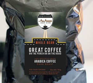 2lb Bag All Access Coach Blend Coffee - Whole Bean