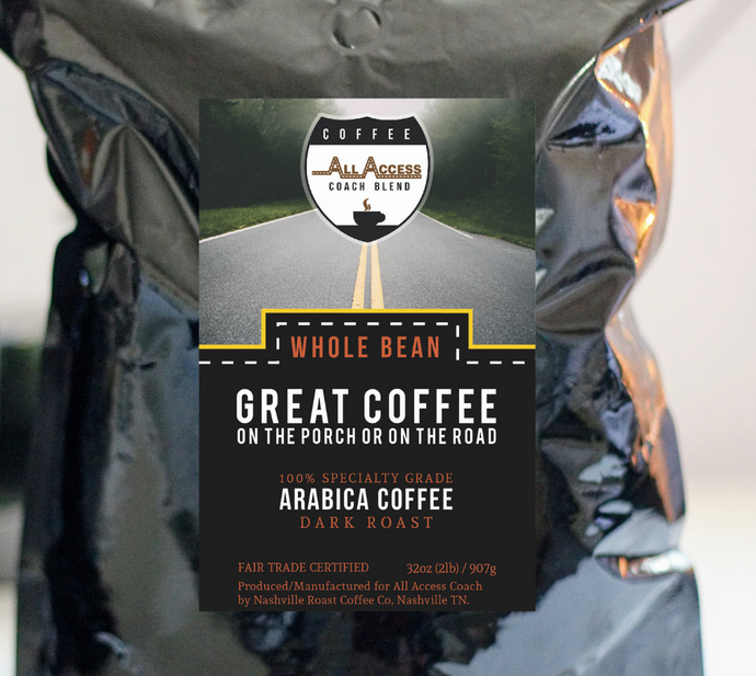 2lb Bag All Access Coach Blend Coffee - Whole Bean