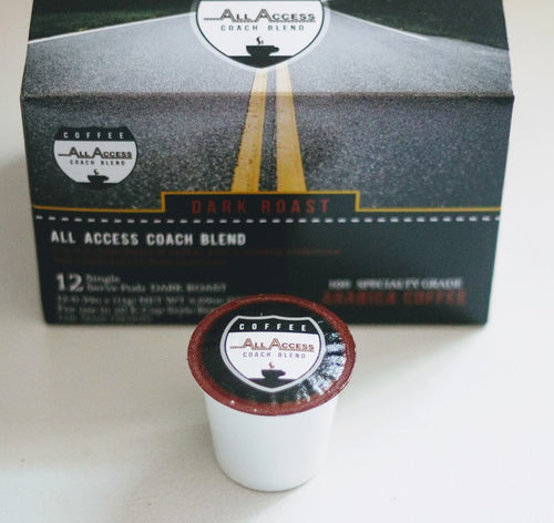 1 Box of All Access Coach Blend Coffee - K-Cups ( 12 Count)